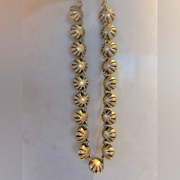 Imitate Turquoise with Rhinestone Necklack - Picture 4 of 5